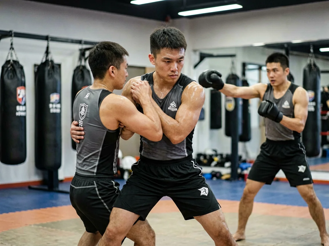 体育赛场准备,UFC张伟丽搏击选手